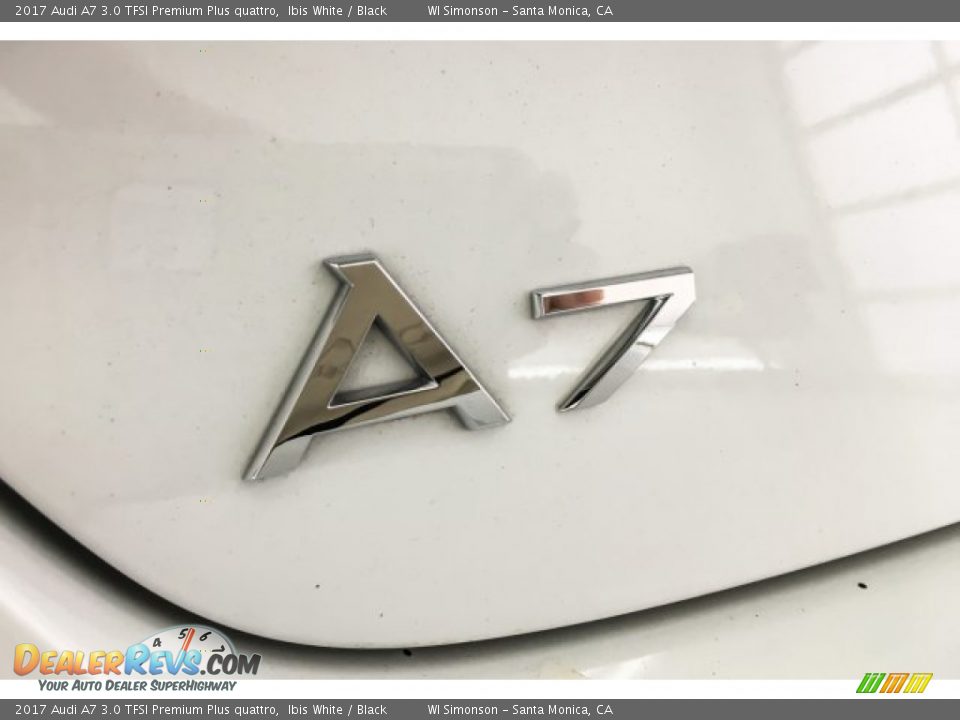 2017 Audi A7 3.0 TFSI Premium Plus quattro Ibis White / Black Photo #7