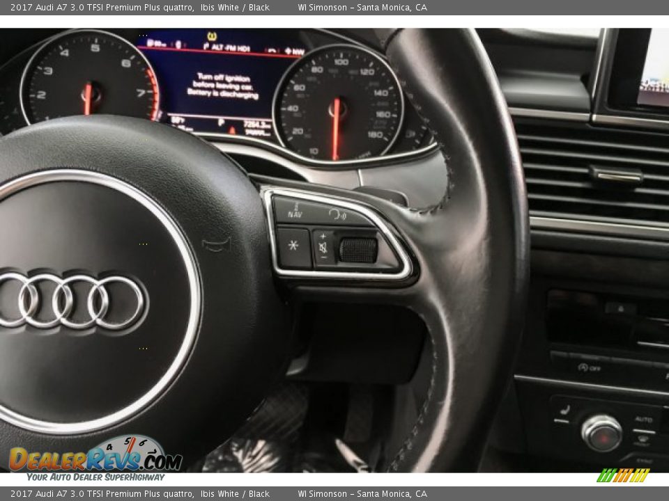 2017 Audi A7 3.0 TFSI Premium Plus quattro Steering Wheel Photo #20
