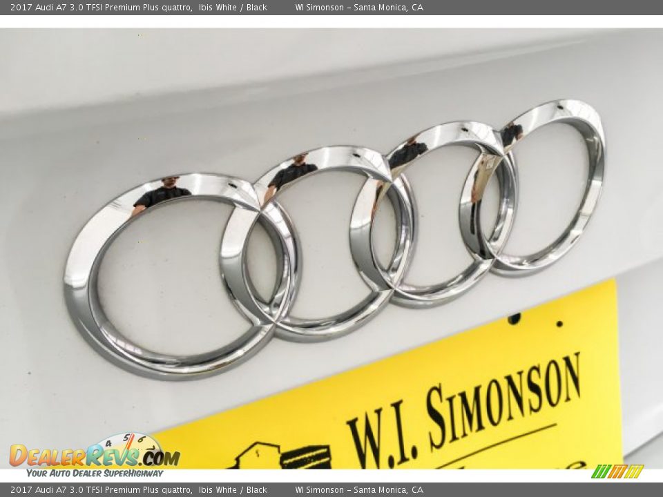 2017 Audi A7 3.0 TFSI Premium Plus quattro Ibis White / Black Photo #28