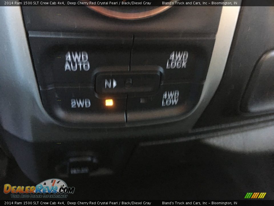 2014 Ram 1500 SLT Crew Cab 4x4 Deep Cherry Red Crystal Pearl / Black/Diesel Gray Photo #24