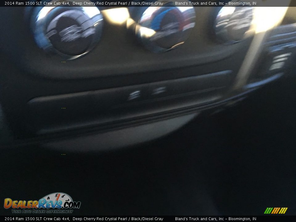 2014 Ram 1500 SLT Crew Cab 4x4 Deep Cherry Red Crystal Pearl / Black/Diesel Gray Photo #26