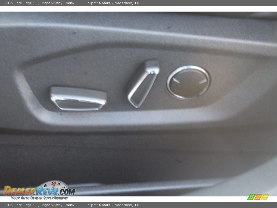 2019 Ford Edge SEL Ingot Silver / Ebony Photo #11