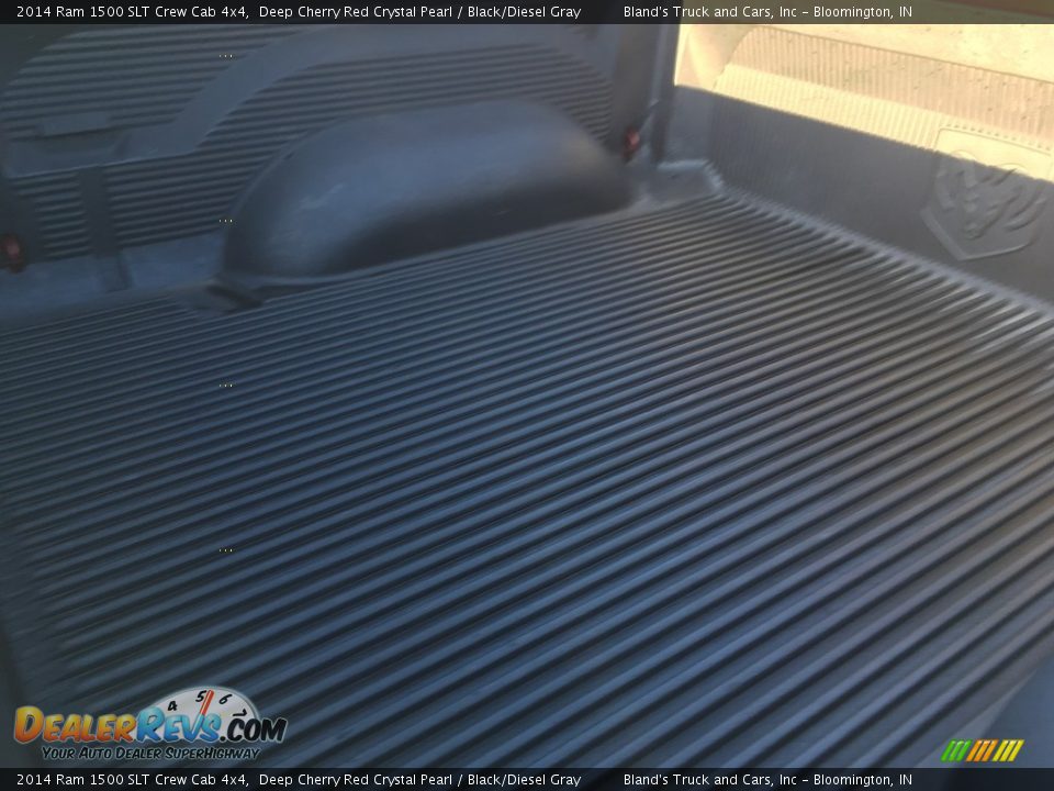 2014 Ram 1500 SLT Crew Cab 4x4 Deep Cherry Red Crystal Pearl / Black/Diesel Gray Photo #36
