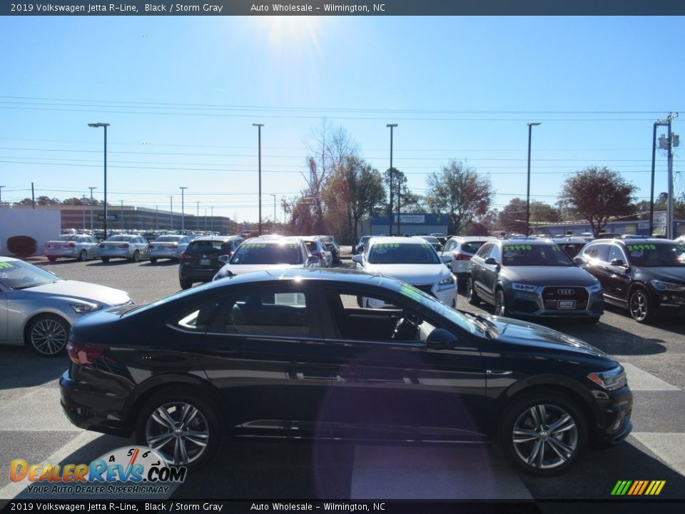 2019 Volkswagen Jetta R-Line Black / Storm Gray Photo #3