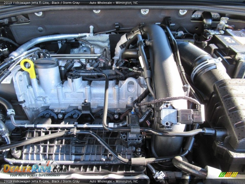 2019 Volkswagen Jetta R-Line Black / Storm Gray Photo #6