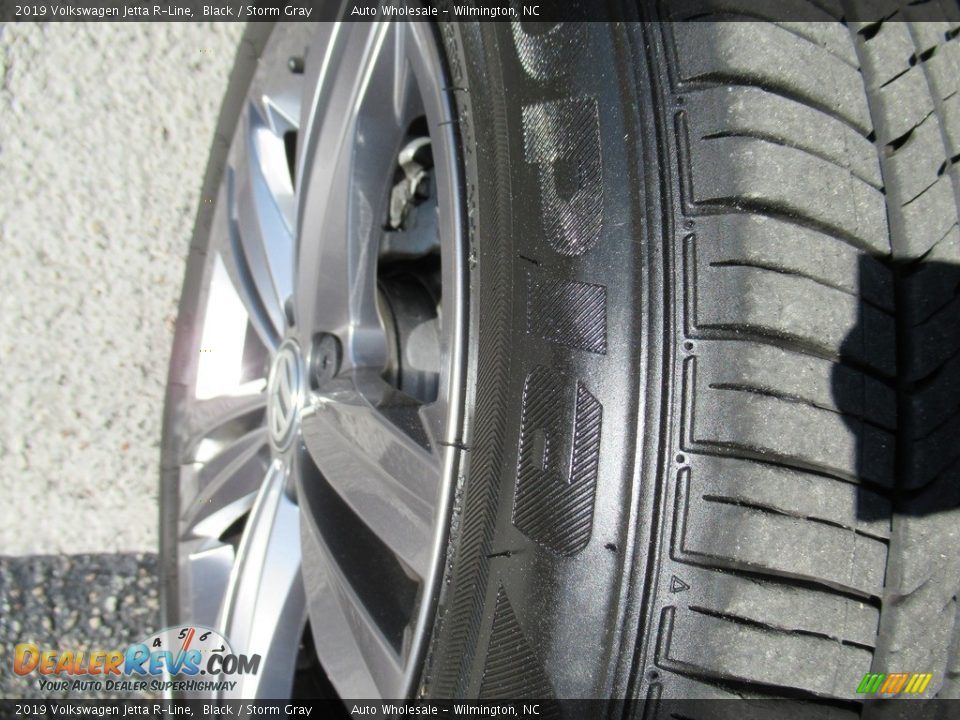 2019 Volkswagen Jetta R-Line Black / Storm Gray Photo #8