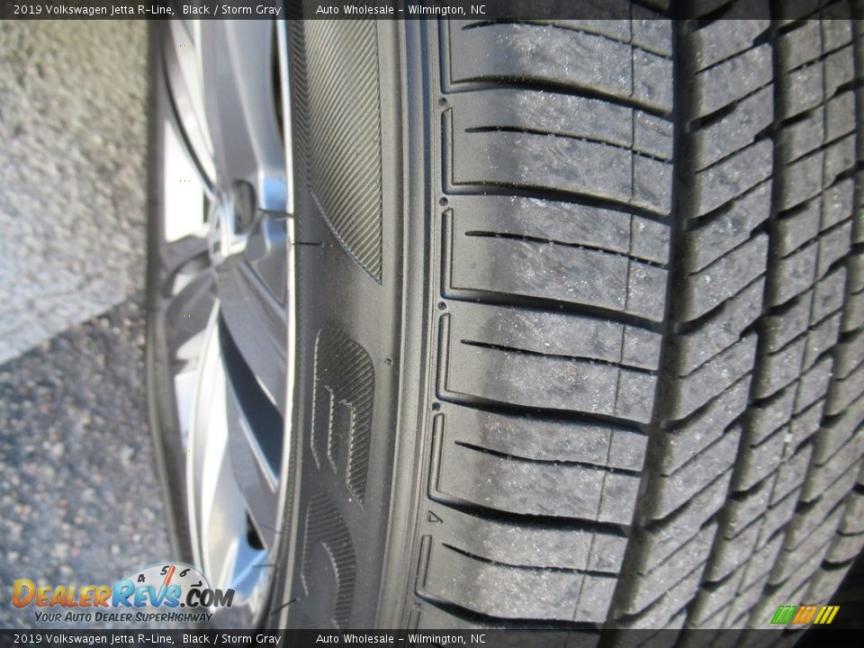 2019 Volkswagen Jetta R-Line Black / Storm Gray Photo #10