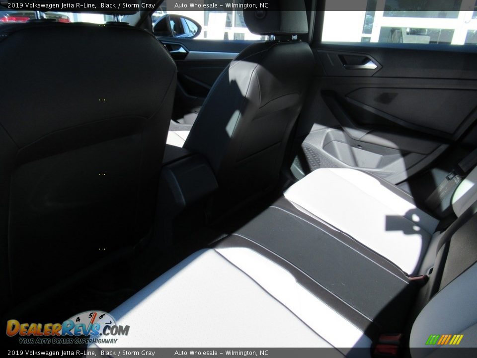 2019 Volkswagen Jetta R-Line Black / Storm Gray Photo #12