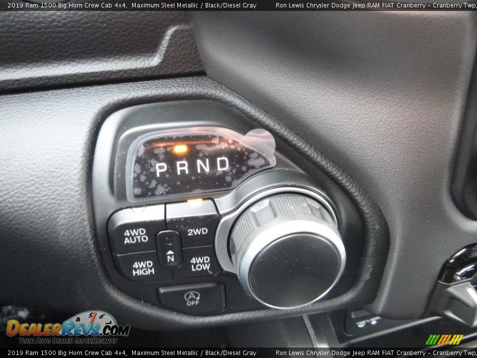 2019 Ram 1500 Big Horn Crew Cab 4x4 Maximum Steel Metallic / Black/Diesel Gray Photo #18