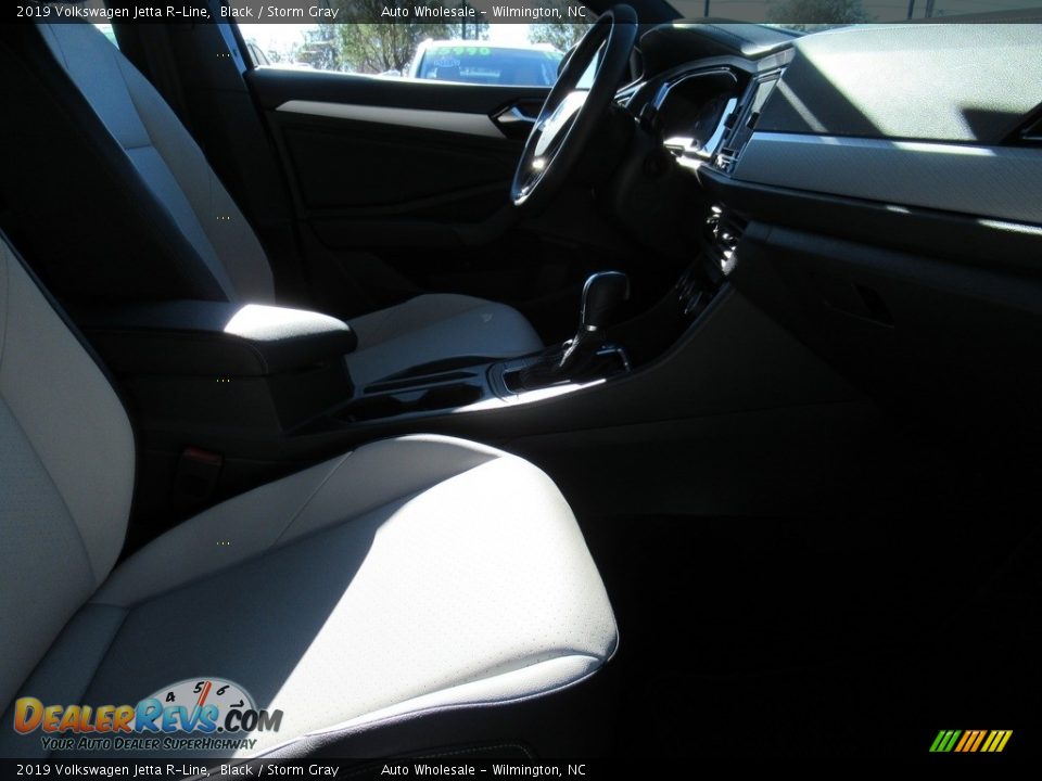 2019 Volkswagen Jetta R-Line Black / Storm Gray Photo #13