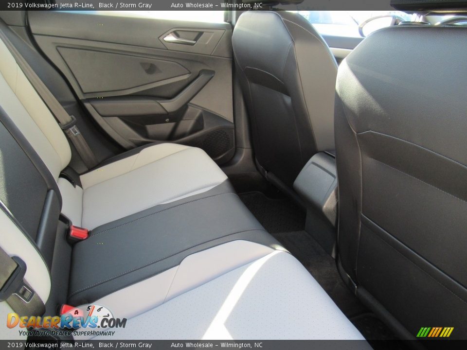 2019 Volkswagen Jetta R-Line Black / Storm Gray Photo #14