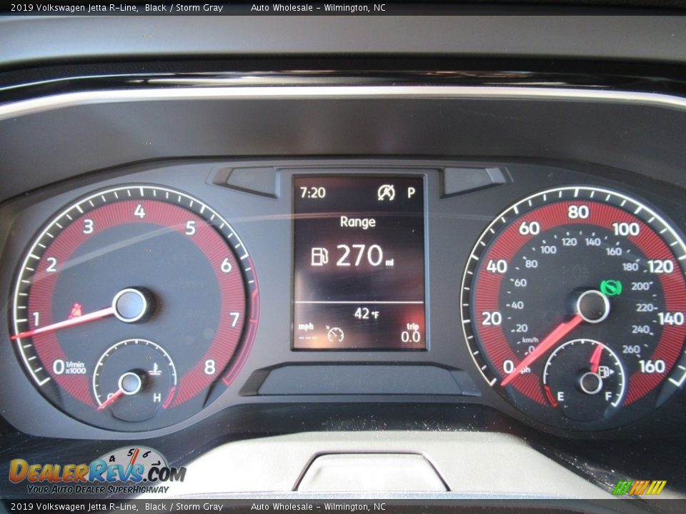 2019 Volkswagen Jetta R-Line Black / Storm Gray Photo #17