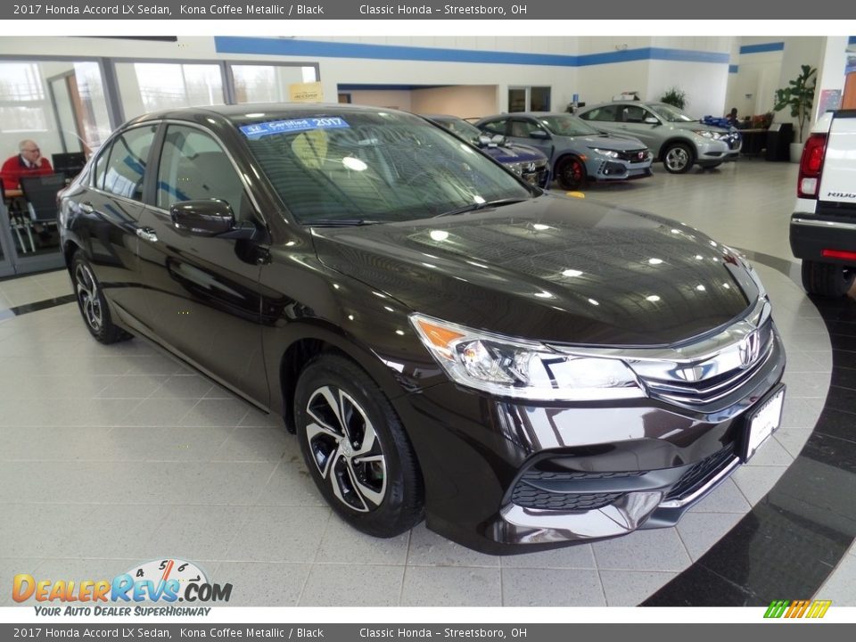 2017 Honda Accord LX Sedan Kona Coffee Metallic / Black Photo #3