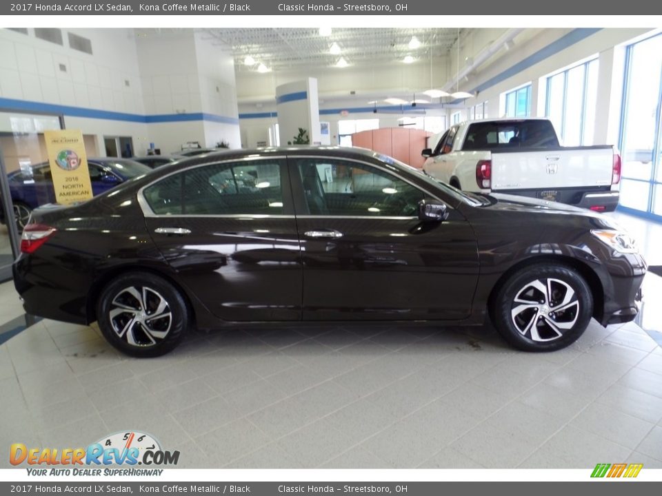 2017 Honda Accord LX Sedan Kona Coffee Metallic / Black Photo #4
