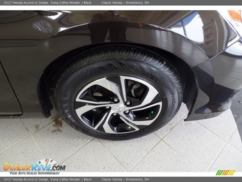2017 Honda Accord LX Sedan Kona Coffee Metallic / Black Photo #5