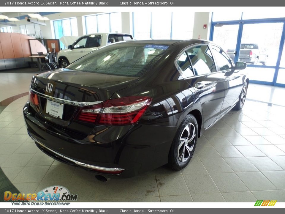 2017 Honda Accord LX Sedan Kona Coffee Metallic / Black Photo #7