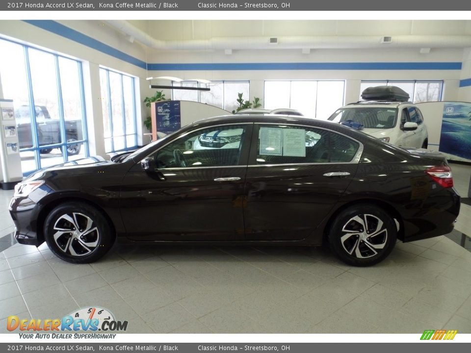 2017 Honda Accord LX Sedan Kona Coffee Metallic / Black Photo #10