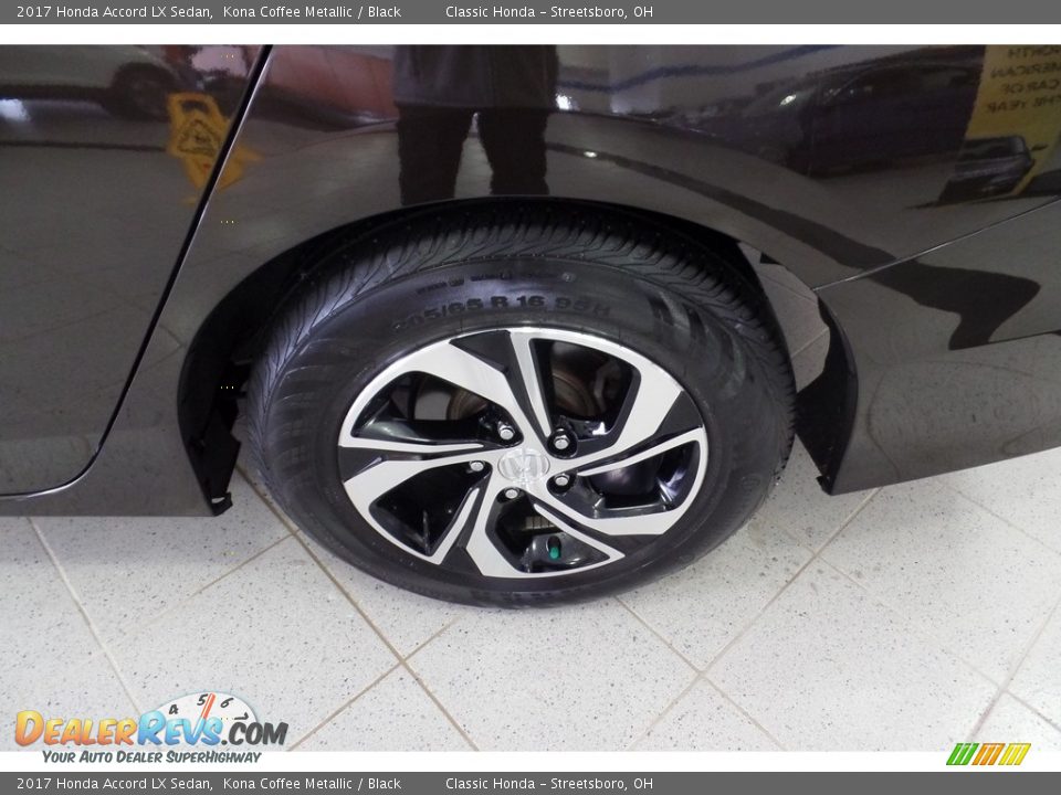 2017 Honda Accord LX Sedan Kona Coffee Metallic / Black Photo #11