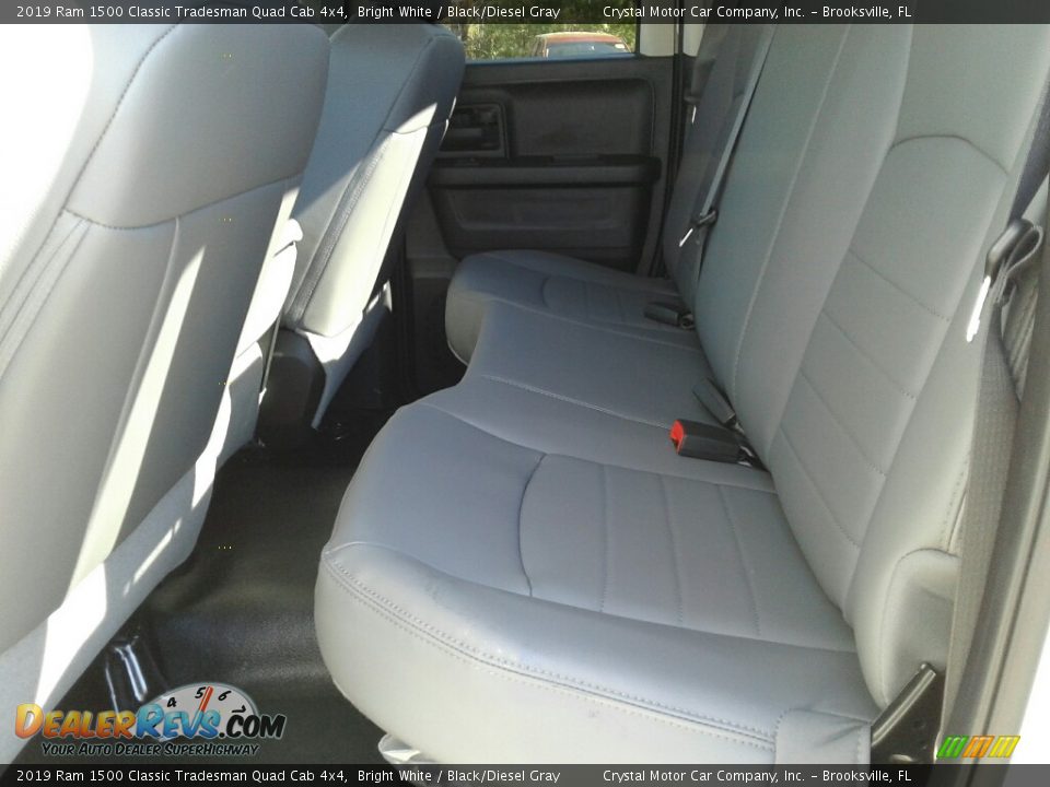 2019 Ram 1500 Classic Tradesman Quad Cab 4x4 Bright White / Black/Diesel Gray Photo #10