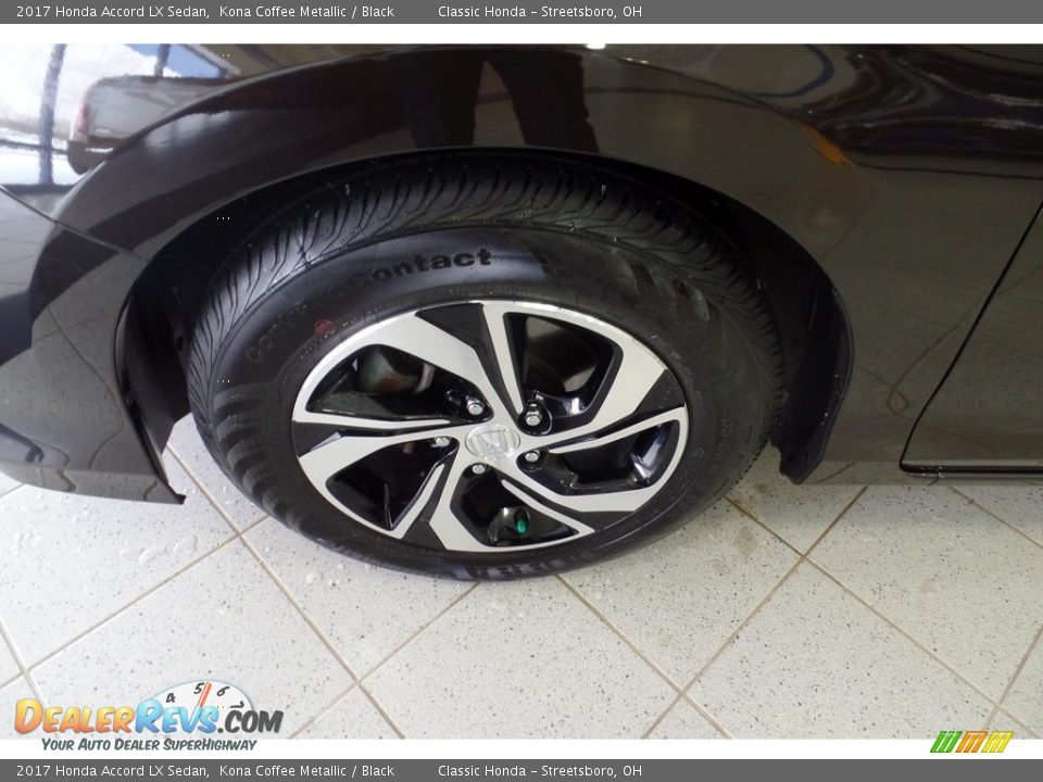 2017 Honda Accord LX Sedan Kona Coffee Metallic / Black Photo #12