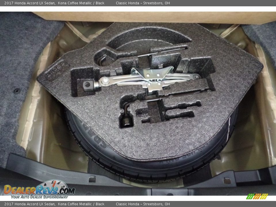 2017 Honda Accord LX Sedan Kona Coffee Metallic / Black Photo #21