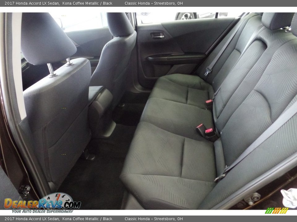 2017 Honda Accord LX Sedan Kona Coffee Metallic / Black Photo #24