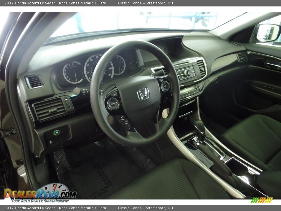2017 Honda Accord LX Sedan Kona Coffee Metallic / Black Photo #26