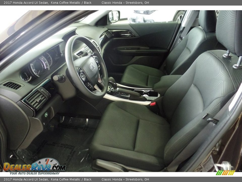 2017 Honda Accord LX Sedan Kona Coffee Metallic / Black Photo #27