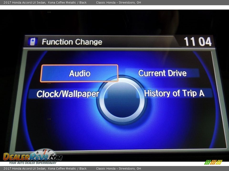 2017 Honda Accord LX Sedan Kona Coffee Metallic / Black Photo #35
