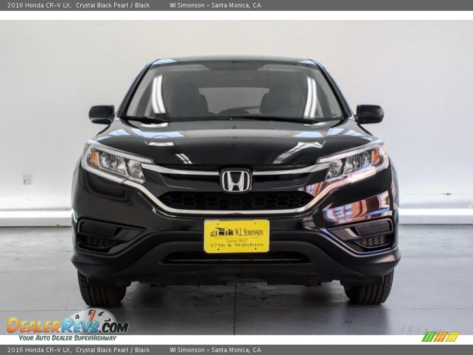 2016 Honda CR-V LX Crystal Black Pearl / Black Photo #2