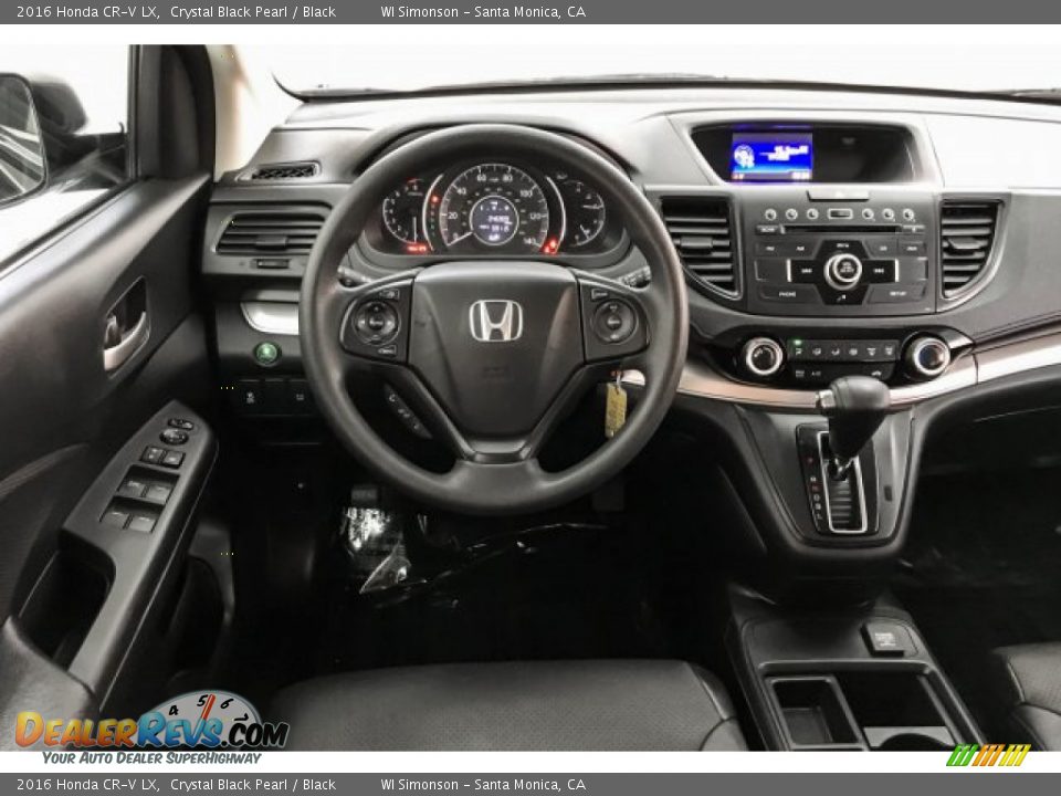 2016 Honda CR-V LX Crystal Black Pearl / Black Photo #4