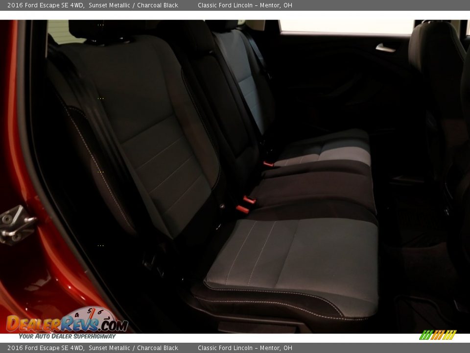 2016 Ford Escape SE 4WD Sunset Metallic / Charcoal Black Photo #13