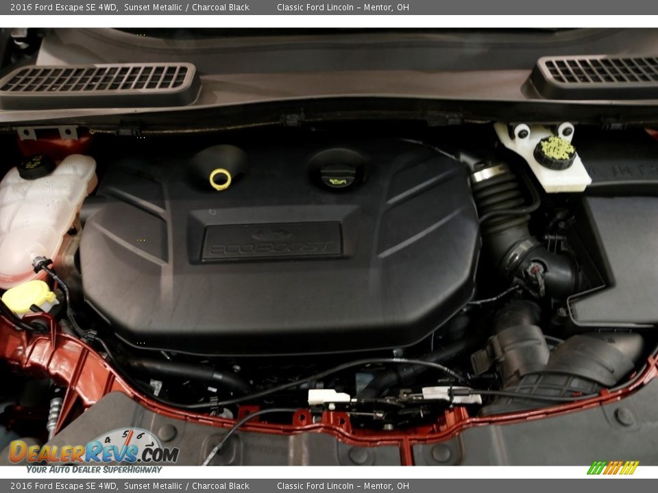 2016 Ford Escape SE 4WD Sunset Metallic / Charcoal Black Photo #16