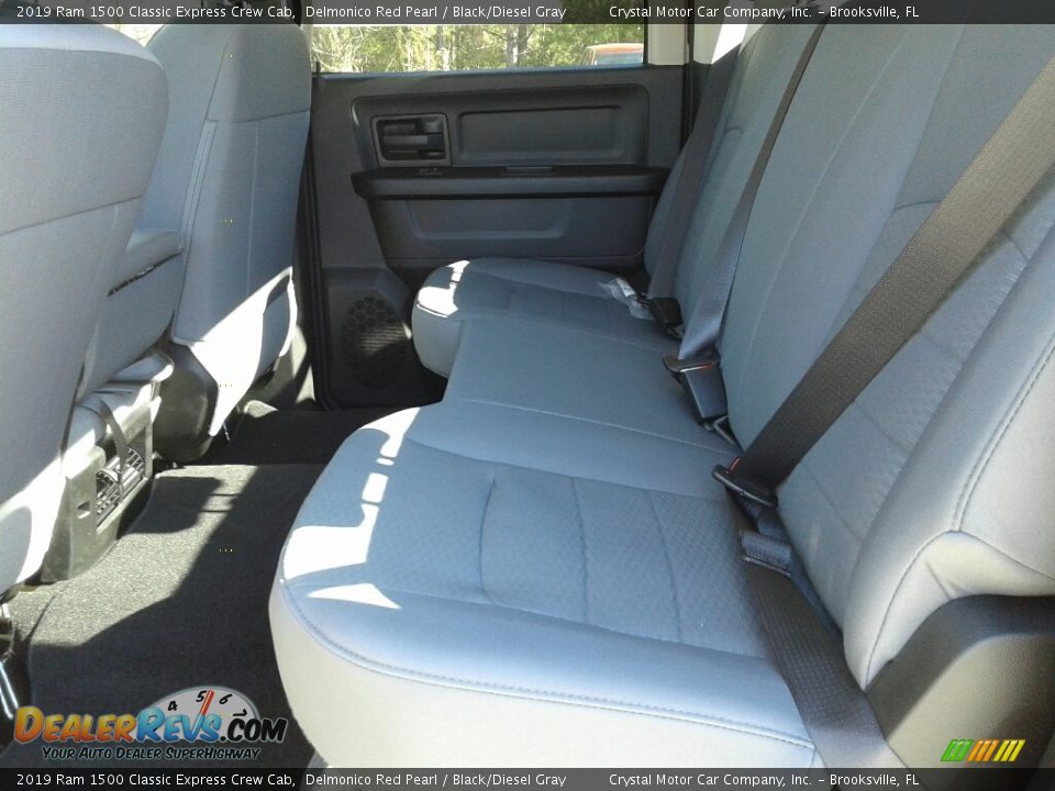 2019 Ram 1500 Classic Express Crew Cab Delmonico Red Pearl / Black/Diesel Gray Photo #10