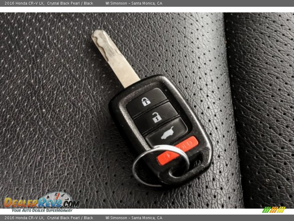 2016 Honda CR-V LX Crystal Black Pearl / Black Photo #11