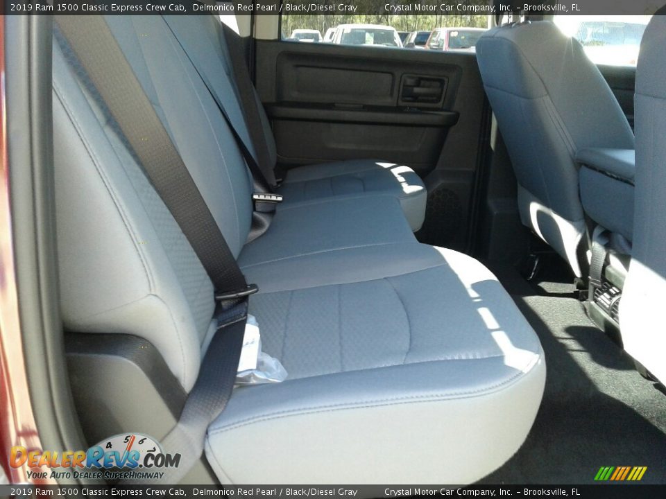 2019 Ram 1500 Classic Express Crew Cab Delmonico Red Pearl / Black/Diesel Gray Photo #11