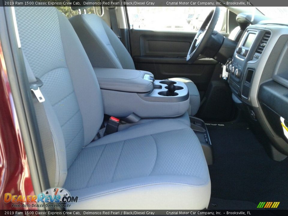 2019 Ram 1500 Classic Express Crew Cab Delmonico Red Pearl / Black/Diesel Gray Photo #12