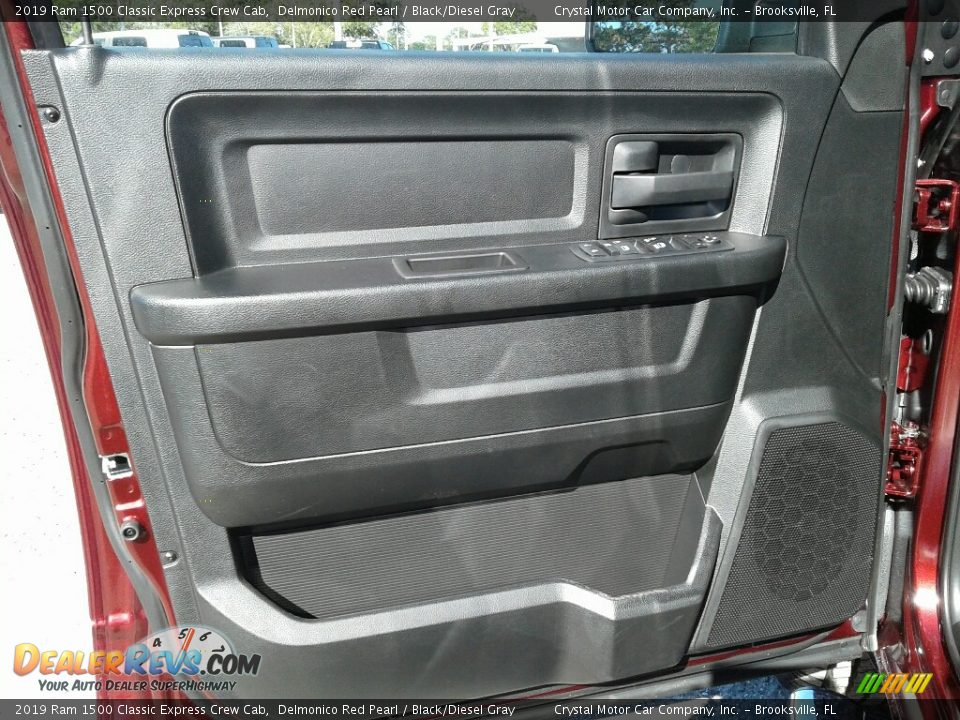 2019 Ram 1500 Classic Express Crew Cab Delmonico Red Pearl / Black/Diesel Gray Photo #17