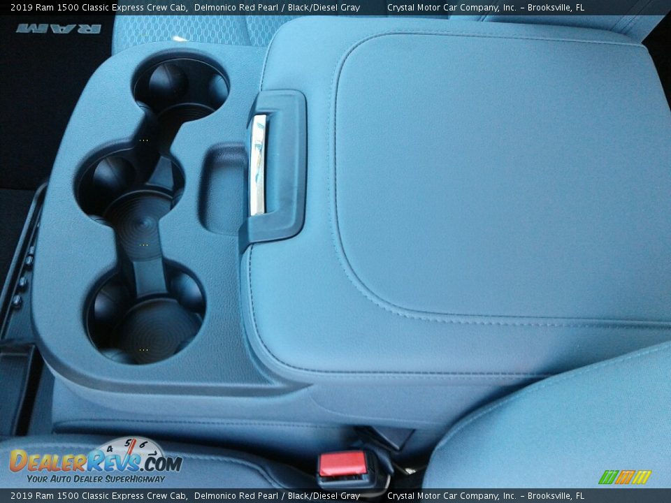 2019 Ram 1500 Classic Express Crew Cab Delmonico Red Pearl / Black/Diesel Gray Photo #18