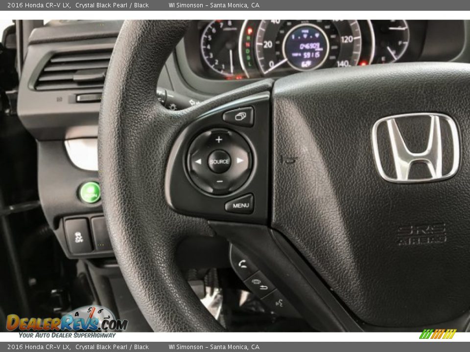 2016 Honda CR-V LX Crystal Black Pearl / Black Photo #19