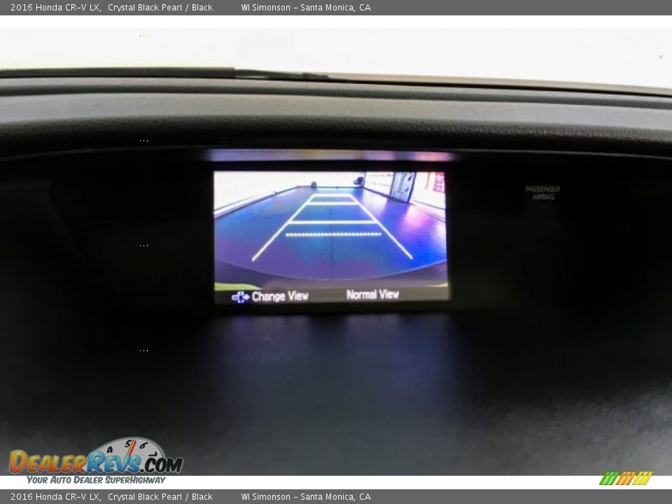 2016 Honda CR-V LX Crystal Black Pearl / Black Photo #22