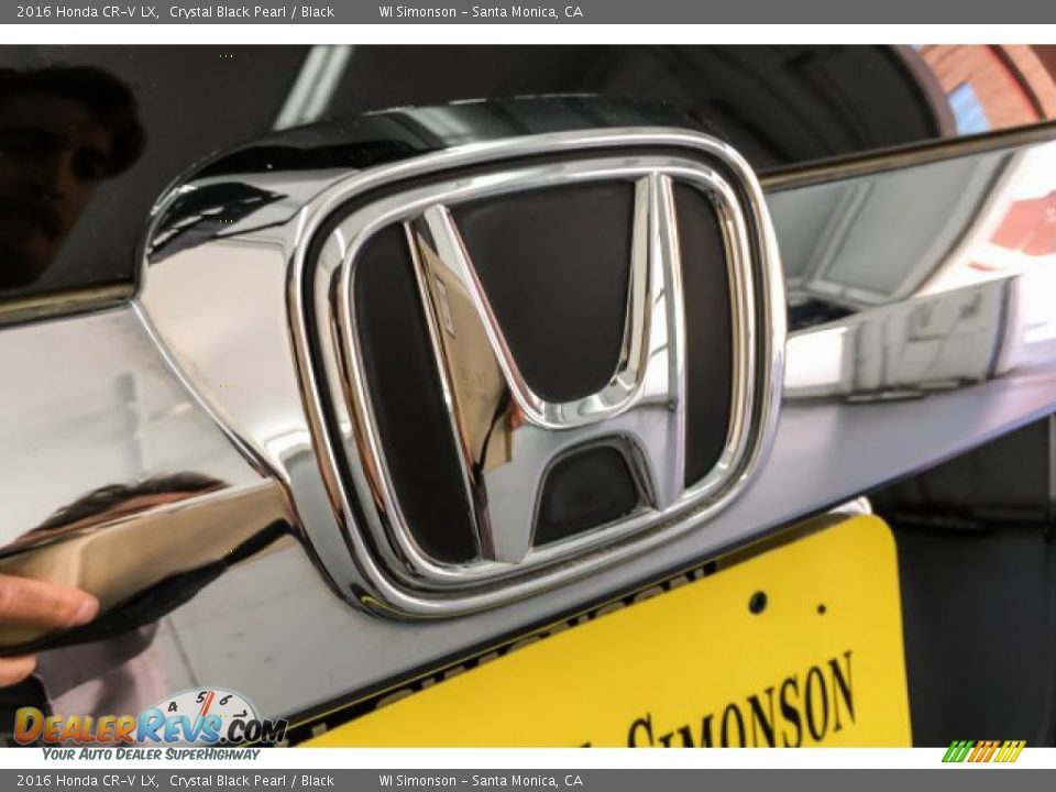 2016 Honda CR-V LX Crystal Black Pearl / Black Photo #28