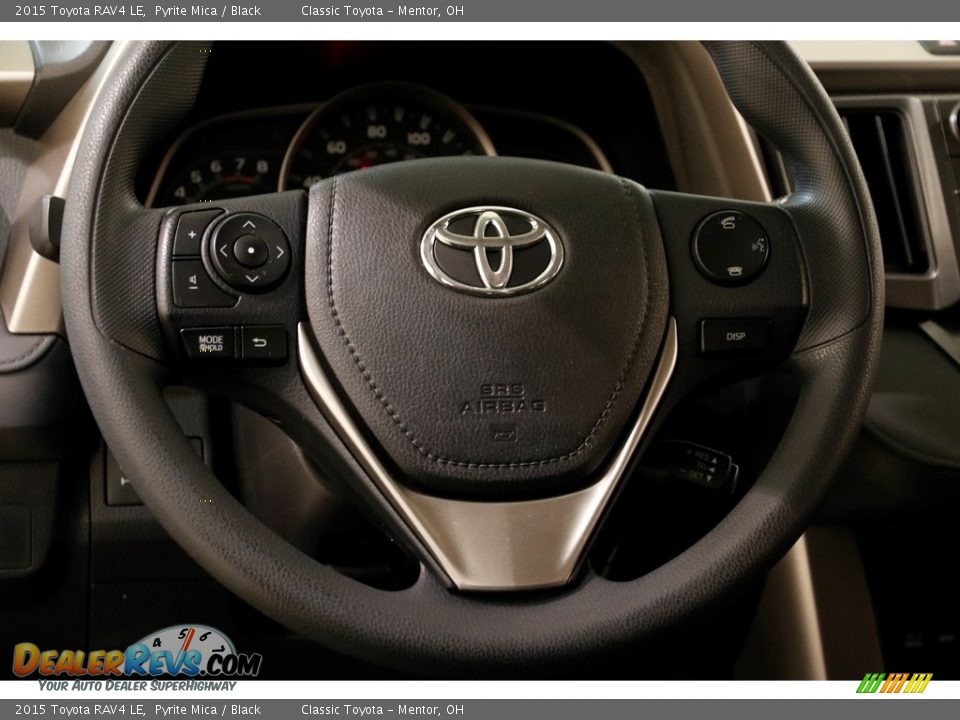 2015 Toyota RAV4 LE Pyrite Mica / Black Photo #7