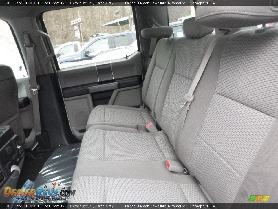 2019 Ford F150 XLT SuperCrew 4x4 Oxford White / Earth Gray Photo #8