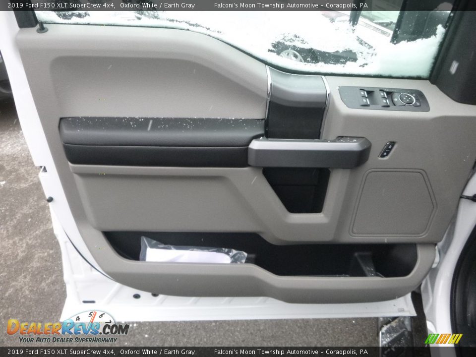 2019 Ford F150 XLT SuperCrew 4x4 Oxford White / Earth Gray Photo #10