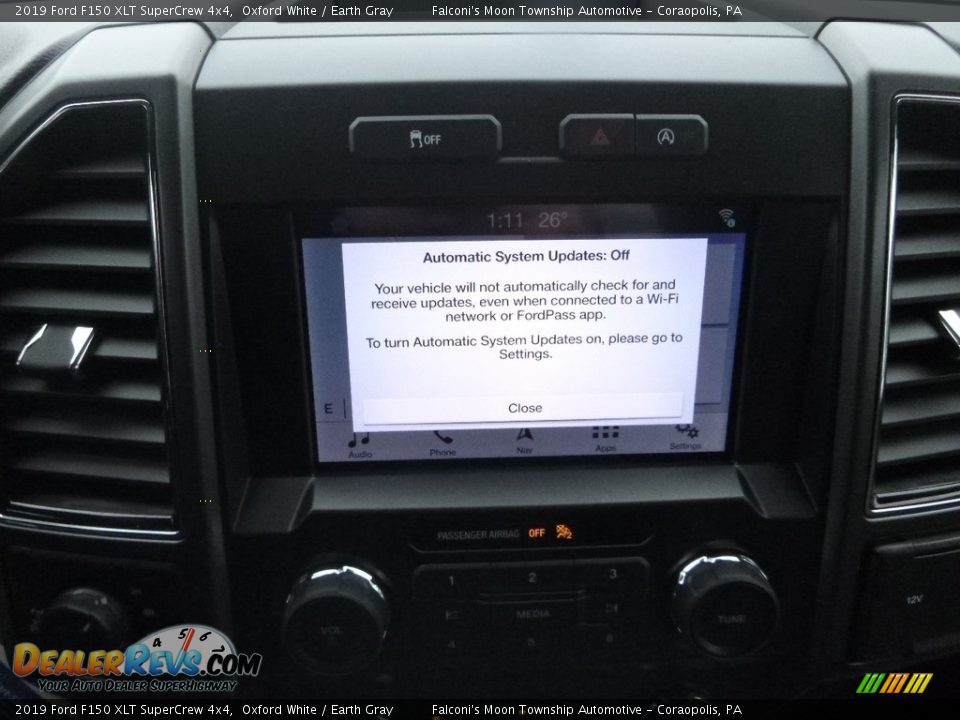 2019 Ford F150 XLT SuperCrew 4x4 Oxford White / Earth Gray Photo #13