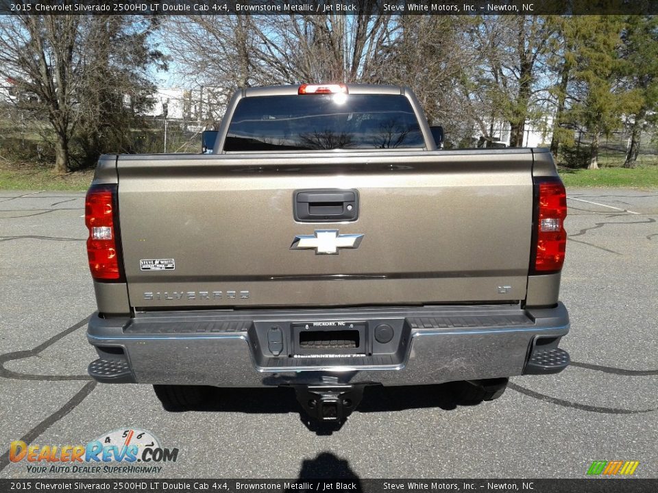 2015 Chevrolet Silverado 2500HD LT Double Cab 4x4 Brownstone Metallic / Jet Black Photo #7