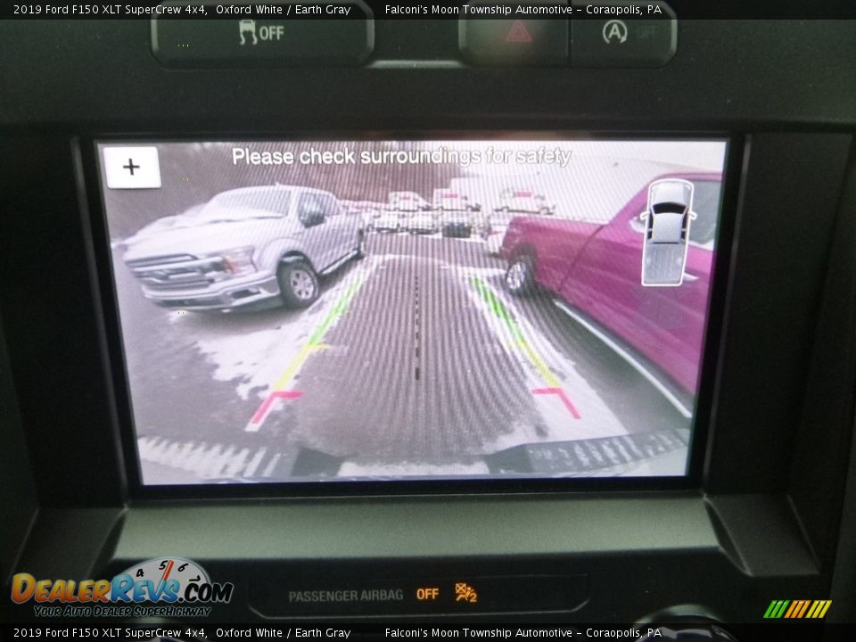 2019 Ford F150 XLT SuperCrew 4x4 Oxford White / Earth Gray Photo #15