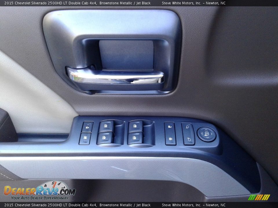 2015 Chevrolet Silverado 2500HD LT Double Cab 4x4 Brownstone Metallic / Jet Black Photo #9
