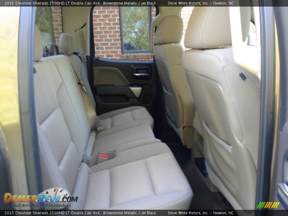 2015 Chevrolet Silverado 2500HD LT Double Cab 4x4 Brownstone Metallic / Jet Black Photo #13